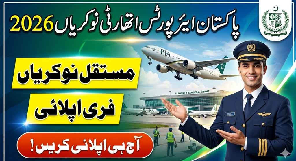 Pakistan Airport Authority Jobs 2026 Online Apply