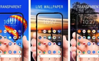 Transparent Screen and live wallpaper: Make your Phone Look Futuristic and fantastic